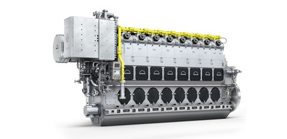 MAN 51-60DF Engine Rendering - Aspin Kemp & Associates